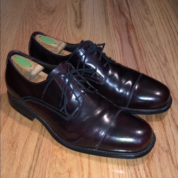 Johnston & Murphy men’s brown/mahogany dress shoes main image 4